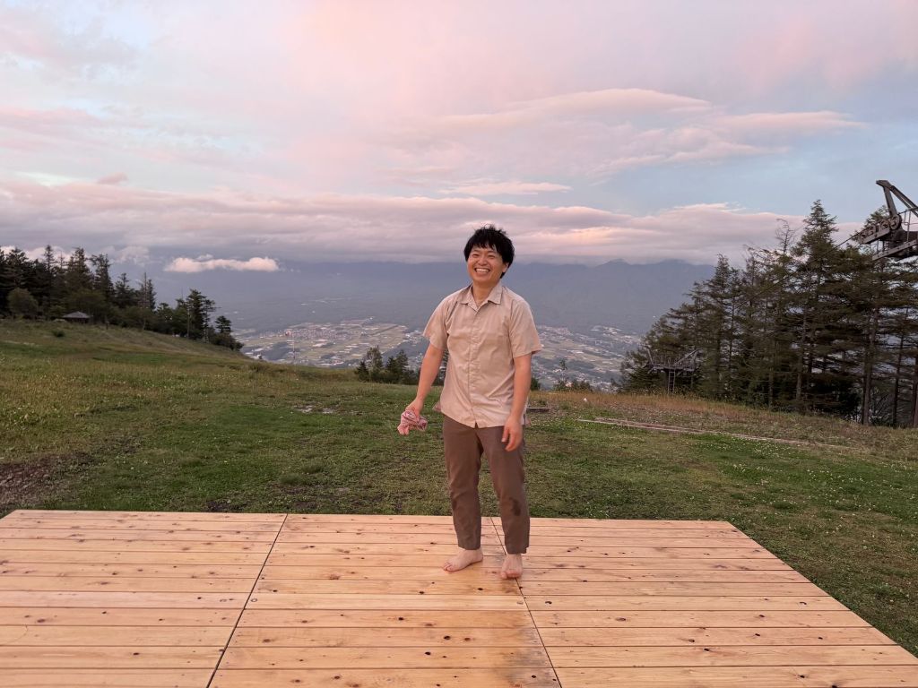 拭き上げを終えて